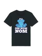 Shirt 'Sesamstraße Cookie Monster Nom Nom'