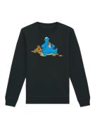 Sweatshirt 'Sesamstraße Cookie Monster Coockietime'