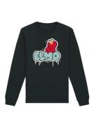 Sweatshirt 'Sesamstraße Elmo Graffiti'