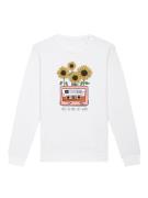 Sweatshirt 'Flower trust in vibes not words retro'