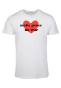 T-Shirt 'Peace - Red Heart'