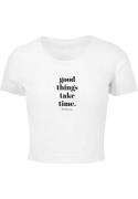 T-shirt 'Good Things Take Time'