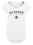 T-shirt 'Go North Knut & Jan Hamburg'