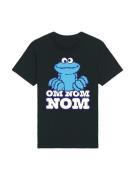 T-shirt 'Sesamstraße Cookie Monster Nom Nom'