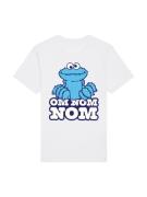 T-shirt 'Sesamstraße Cookie Monster Nom Nom'