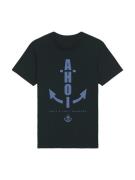 T-Shirt 'Ahoi Anker Blau Knut & Jan Hamburg'