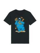 T-Shirt 'Sesamstraße Cookie Monster Cookies Everywere'