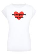 T-shirt 'Peace - Red Heart'