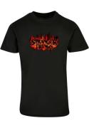 T-Shirt ' Stranger Things - Logo Consumed In Flame'