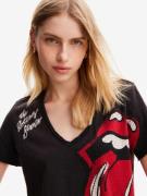 T-shirt 'Rhinestone The Rolling Stones'