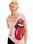 T-shirt 'Rhinestone The Rolling Stones'