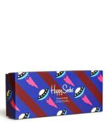 Happy Socks Sokken 4-Pack Navy Socks Gift Set Blauw