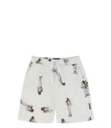 SNURK Nachtmode & Loungewear Astronaut Classics Shorts Kids Wit