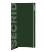 Secrid Pasjes portemonnees Cardprotector Laser Logo Groen