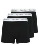 Calvin Klein Boxershorts 3 Pack Trunk Zwart