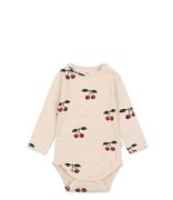 Konges Slojd Babykleding Basic Ls Body Gots Rood