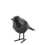 Present Time Decoratieve objecten Statue bird small polyresin Zwart