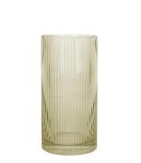 Present Time Decoratieve objecten Vase Allure Straight glass Groen