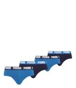 Puma Slips Basic Brief 4-Pack Blauw