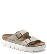 Papillio Arizona Platform Suede Leather Narrow