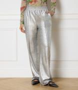 Knitted Straight Metalic Pants Tyra