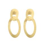 Classic Earring Assymetric Oval M