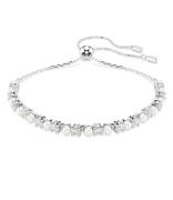 Matrix Bracelet Crystal Pearl Round Cut