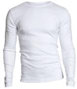 Garage Basis t-shirt ronde hals lange mouw semi bodyfit wit