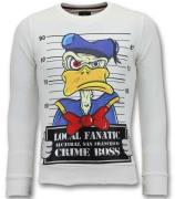 Local Fanatic Sweater alcatraz prisoner