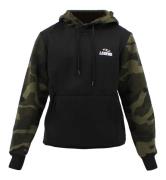 Legend Sports Hoodie dames/heren zwart camo fleece