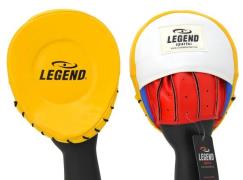 Legend Sports Hyper speed stootkussen geel leer