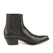 Mayura Boots Cowboy laarzen marie nappa-nappa negro velado