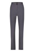 Simple Avy belted pant mid grey