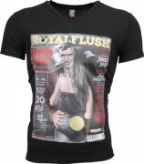 Local Fanatic T-shirt royal flush glossy print