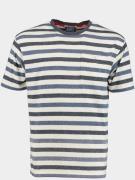 Scotch & Soda T-shirt korte mouw washed yarn dye stripe t-shirt 174168...