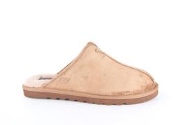 Skechers 66094 tan heren pantoffel (open hiel)