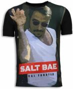 Local Fanatic Salt bae digital rhinestone t-shirt