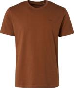 No Excess T-shirt crewneck solid basic caramel