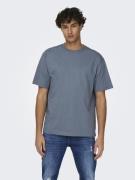 Only & Sons Onsfred rlx ss tee noos