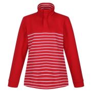 Regatta Dames bayla gestreept sweatshirt met knopenhals