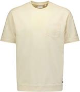 No Excess T-shirt korte mouw ronde hals sweat cream