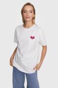 Alix The Label 2312819436 knitted alix heart t-shirt