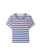 Tom Tailor Cropped striped t-shirt