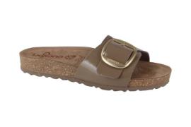 Yokono Jerba-114 taupe dames slippers