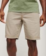Superdry M7110397a officer chino short 7mo chateau gray