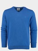 Bos Bright Blue Pullover vince v-neck pullover flat kn 24105vi01bo/240...