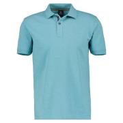 Lerros Heren polo 23332031 418 light turquoise tonic