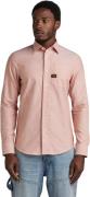 G-Star Bristum 2.0 slim shirt ls burned orange-white