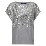 Regatta Dames roselynn t-shirt met luipaardprint in marl