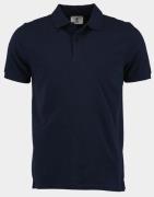 Bos Bright Blue Polo korte mouw polo slim fit 2200900/220